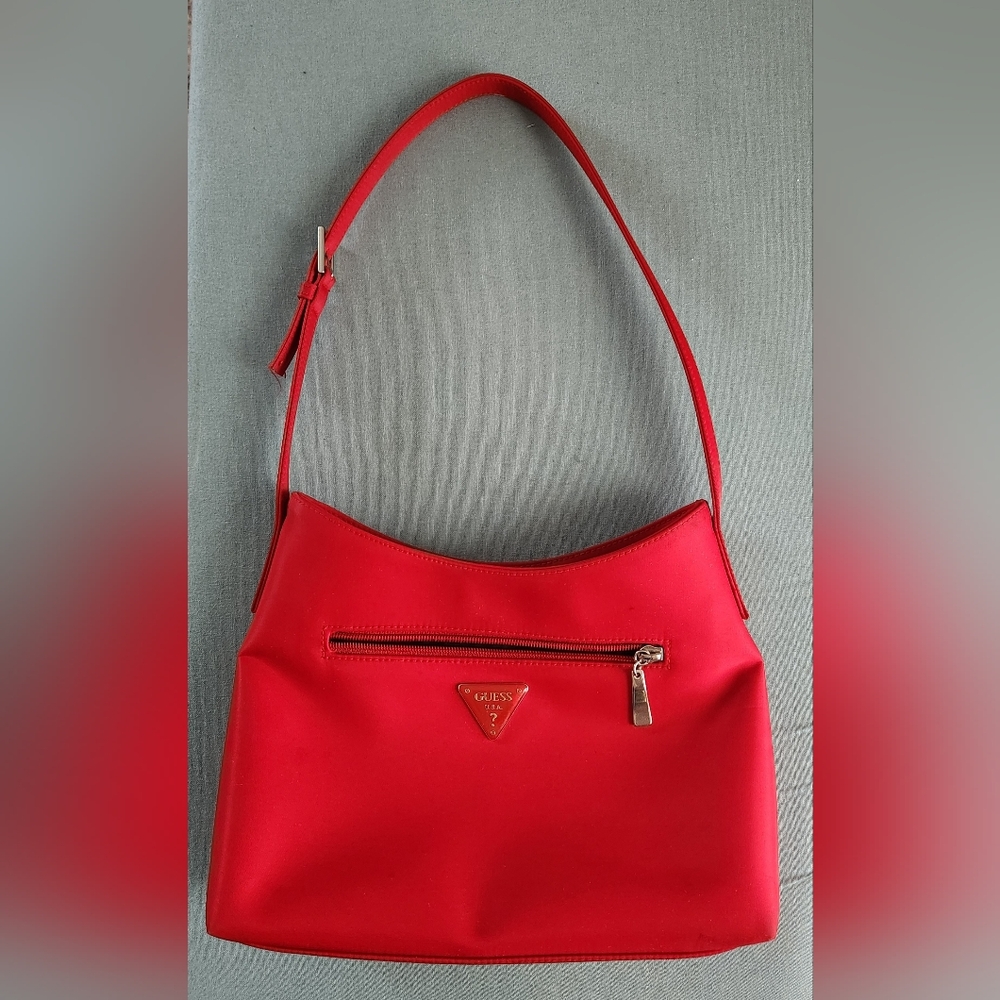 Guess Red Shoulder Bag
